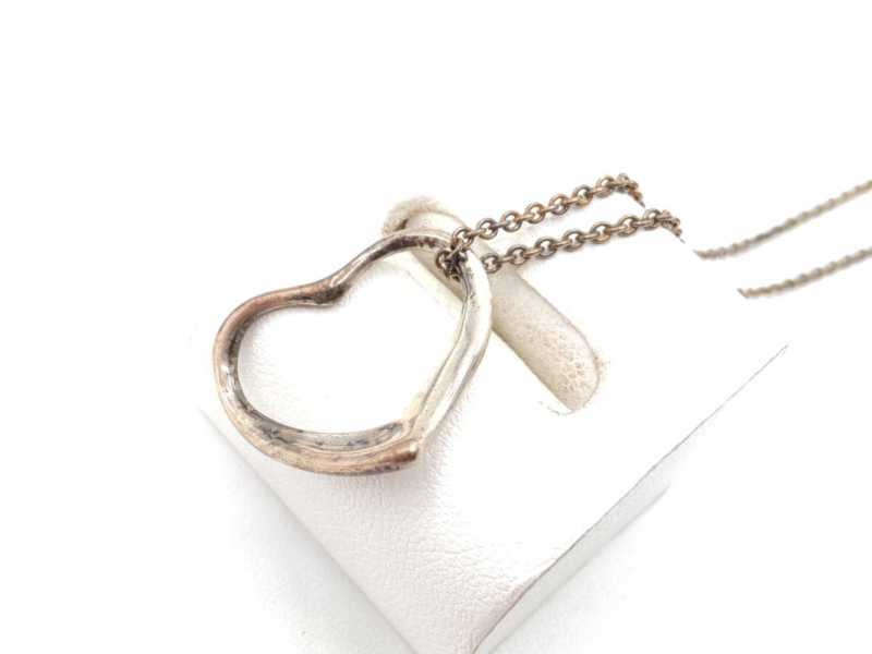 ティファニー買取 オープンハートネックレス SV925 